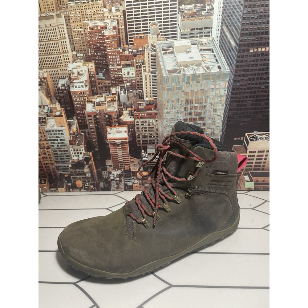 Vivobarefoot Tracker  Mens Brown Hiking Boots Waterproof Shoes Eur 45 M US 11.5